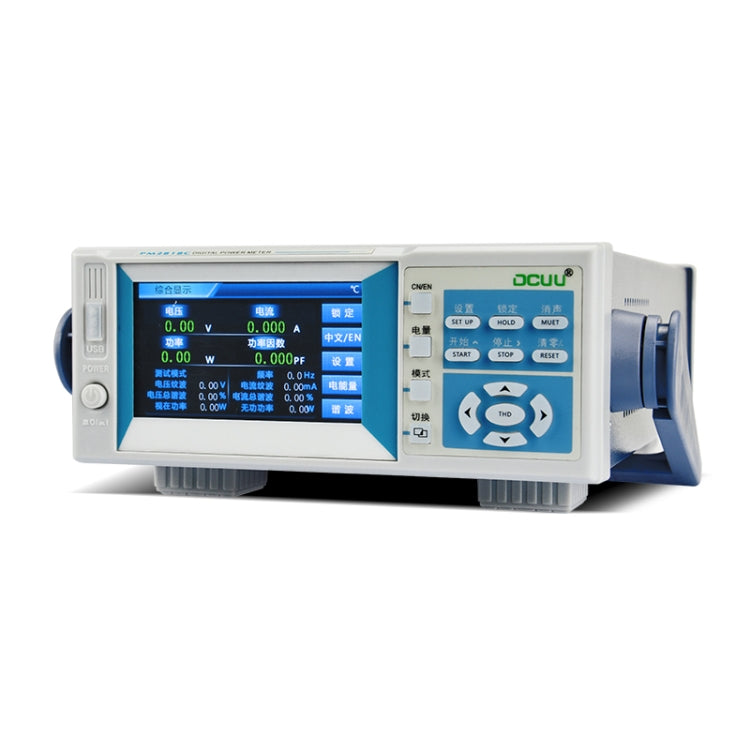 DCUU PM2818C AC 20A Intelligent Electrical Parameters Measuring Instrument (EU Plug) - Current & Voltage Tester by PMc TechLife | Online Shopping South Africa | PMc TechLife | Buy Now Pay Later Mobicred