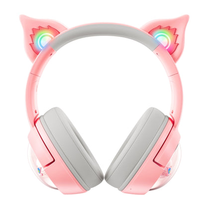 B5 Cat Ear Design USB-C / Type-C RGB Wireless Bluetooth HiFi Headset (Pink) - Multimedia Headset by PMC Jewellery | Online Shopping South Africa | PMC Jewellery | Buy Now Pay Later Mobicred