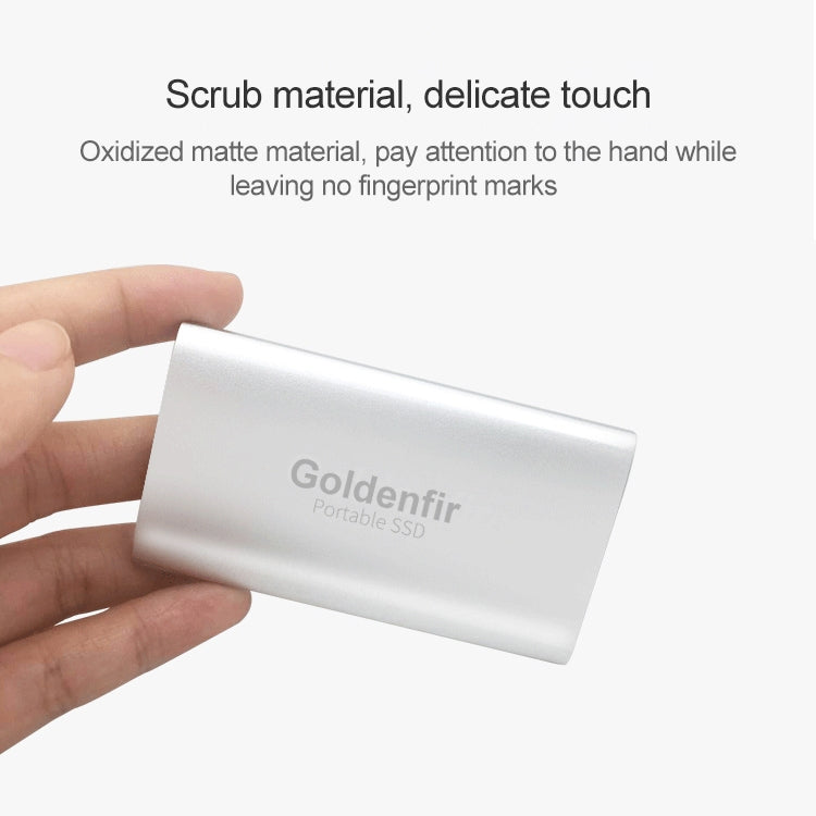 Goldenfir NGFF to Micro USB 3.0 Portable Solid State Drive, Capacity: 60GB(Silver) - External Solid State Drives by Goldenfir | Online Shopping South Africa | PMC Jewellery | Buy Now Pay Later Mobicred