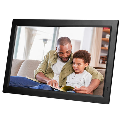 21.5 inch LED Display Digital Photo Frame with Holder & Remote Control, US Plug(Black) - 15 inch Above by PMC Jewellery | Online Shopping South Africa | PMC Jewellery | Buy Now Pay Later Mobicred