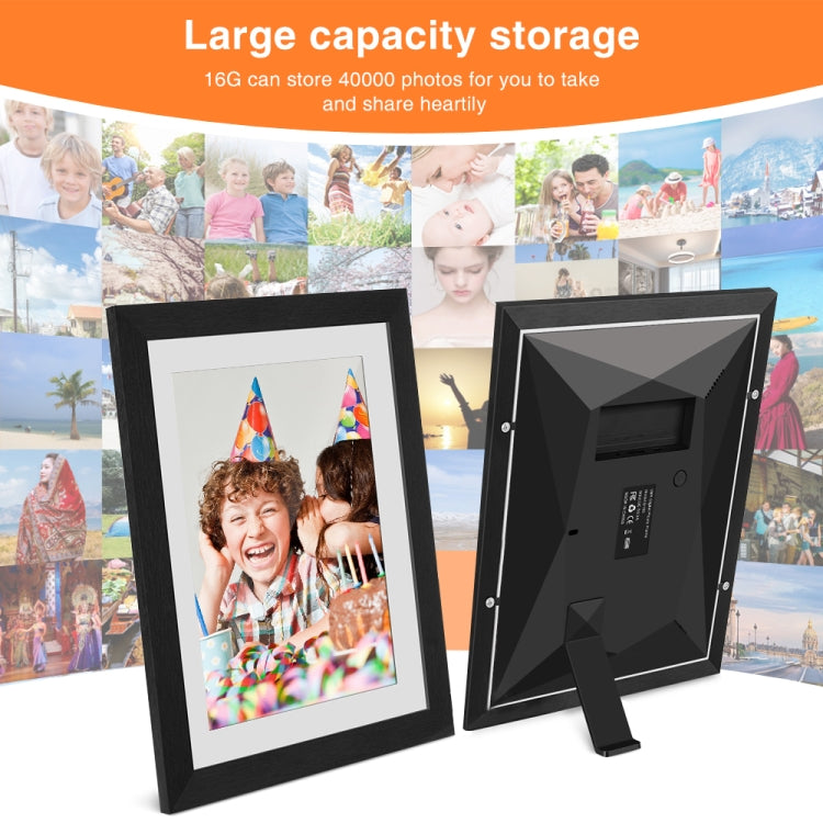 G100 10.1 inch LCD Screen WIFI Cloud Album Digital Photo Frame Electronic Photo Album with Touch Rotating Screen & Video Push (UK Plug) - 11 inch Below by PMC Jewellery | Online Shopping South Africa | PMC Jewellery | Buy Now Pay Later Mobicred