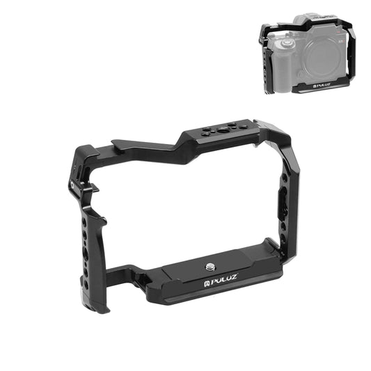 For Panasonic Lumix DC-S5 II / DC-S5 IIX PULUZ Metal Camera Cage Stabilizer(Black) - Camera Cage by PULUZ | Online Shopping South Africa | PMC Jewellery | Buy Now Pay Later Mobicred