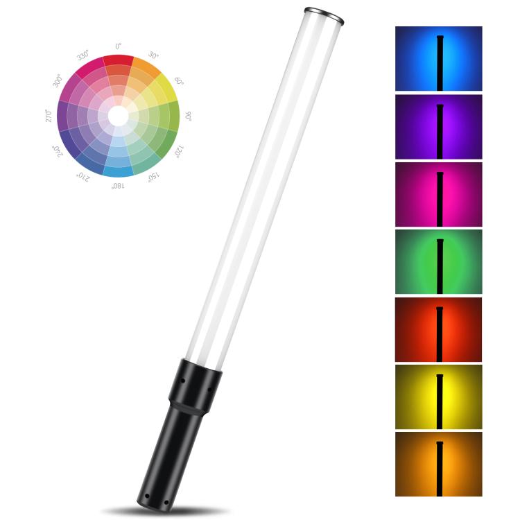 PULUZ 144 LEDs Photo Handheld Stick Light Full Color RGB Fill Light - free shipping - PMC TechLife - Order now!