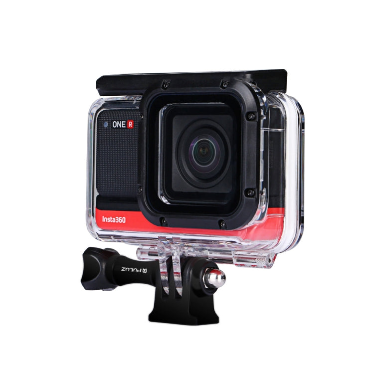 PULUZ 60m Underwater Depth Diving Case Waterproof Camera Housing for Insta360 ONE R 4K Wide-angle Edition(Transparent) - free shipping - PMC TechLife - Order now!