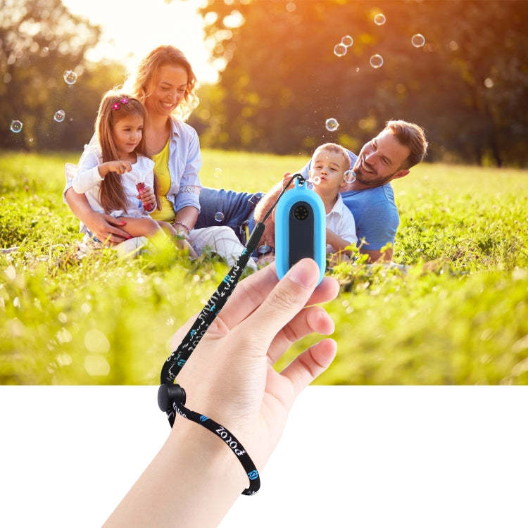 PULUZ Silicone Protective Case with Lens Cover for Insta360 GO 2(Blue) - Case & Bags by PULUZ | Online Shopping South Africa | PMC TechLife | Buy Now Pay Later Mobicred