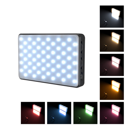 PULUZ 2500K / 9000K 120 LEDs Live Broadcast Video LED Light Photography Beauty Selfie Fill Light with Switchable 6 Colors Filters (Black) - Selfie Light by PULUZ | Online Shopping South Africa | PMC Jewellery | Buy Now Pay Later Mobicred