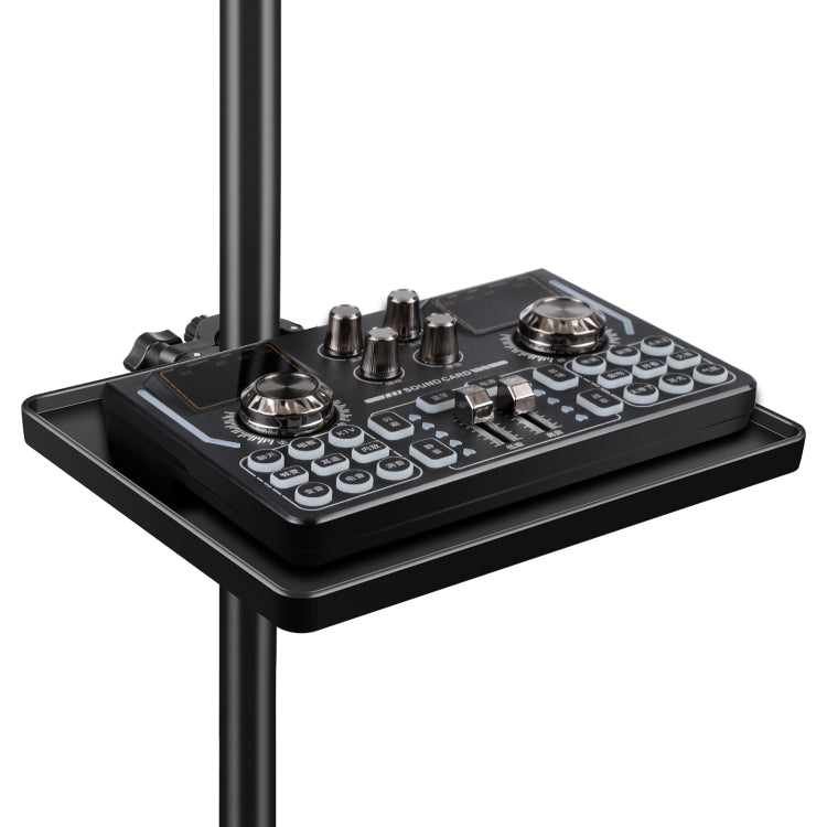 PULUZ Standard Version Live Tripod Sound Card Tray, Size: 16.5 x 22cm (Black) - free shipping - PMC TechLife - Order now!