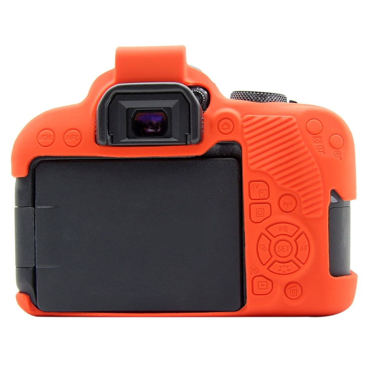 PULUZ Soft Silicone Protective Case for Canon EOS 800D(Red) - Protective Case by PULUZ | Online Shopping South Africa | PMC Jewellery | Buy Now Pay Later Mobicred