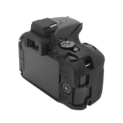 PULUZ Soft Silicone Protective Case for Nikon D5500 / D5600(Black) - Protective Case by PULUZ | Online Shopping South Africa | PMC Jewellery | Buy Now Pay Later Mobicred