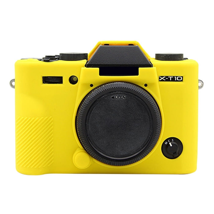 PULUZ Soft Silicone Protective Case for FUJIFILM X-T20(Yellow) - Protective Case by PULUZ | Online Shopping South Africa | PMC TechLife | Buy Now Pay Later Mobicred