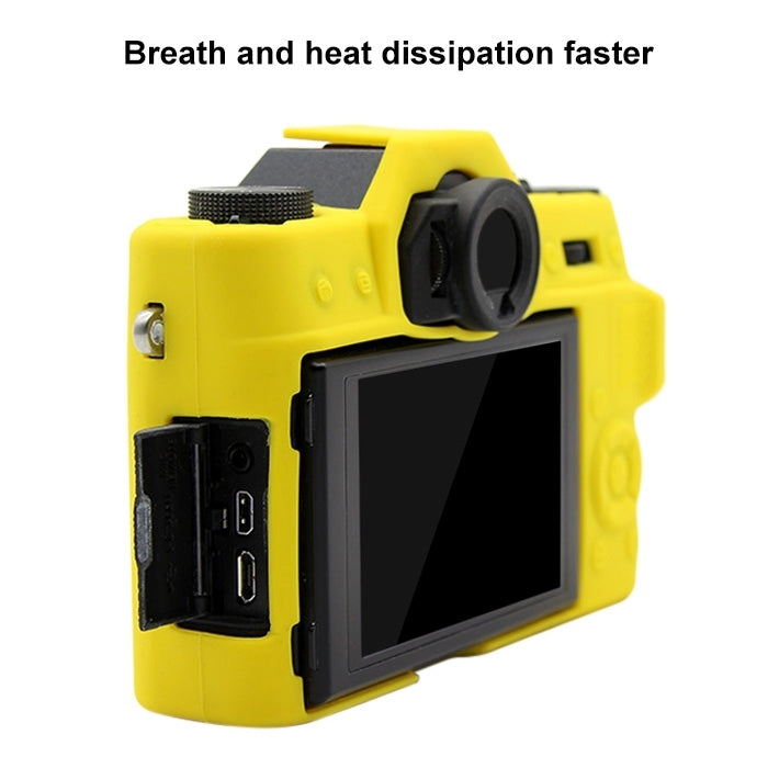 PULUZ Soft Silicone Protective Case for FUJIFILM X-T20(Yellow) - Protective Case by PULUZ | Online Shopping South Africa | PMC TechLife | Buy Now Pay Later Mobicred