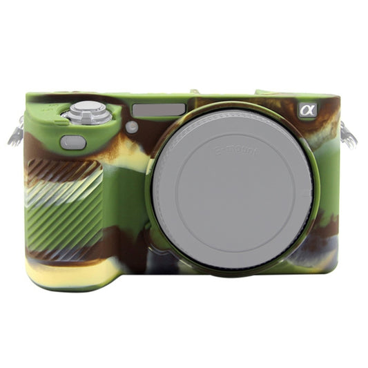 PULUZ Soft Silicone Protective Case for Sony ILCE-6500(Camouflage) - Protective Case by PULUZ | Online Shopping South Africa | PMC Jewellery | Buy Now Pay Later Mobicred