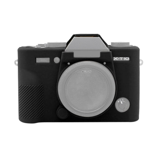 PULUZ Soft Silicone Protective Case for FUJIFILM XT10(Black) - Protective Case by PULUZ | Online Shopping South Africa | PMC Jewellery | Buy Now Pay Later Mobicred