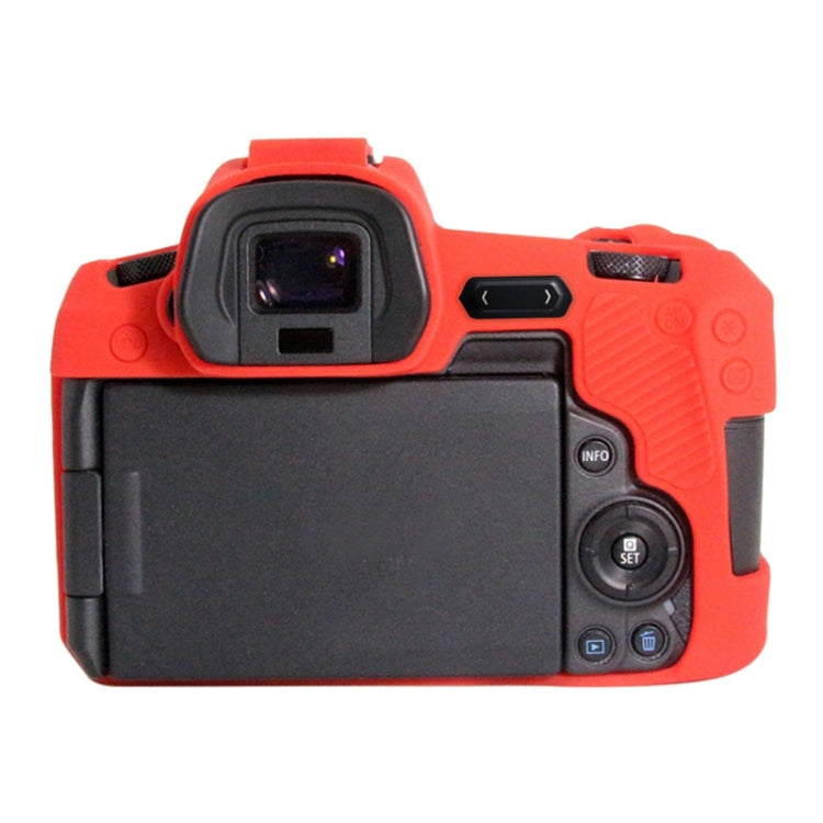 PULUZ Soft Silicone Protective Case for Canon EOS R(Red) - Protective Case by PULUZ | Online Shopping South Africa | PMC TechLife | Buy Now Pay Later Mobicred