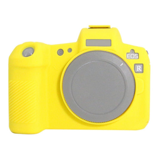 PULUZ Soft Silicone Protective Case for Canon EOS R(Yellow) - Protective Case by PULUZ | Online Shopping South Africa | PMC Jewellery | Buy Now Pay Later Mobicred