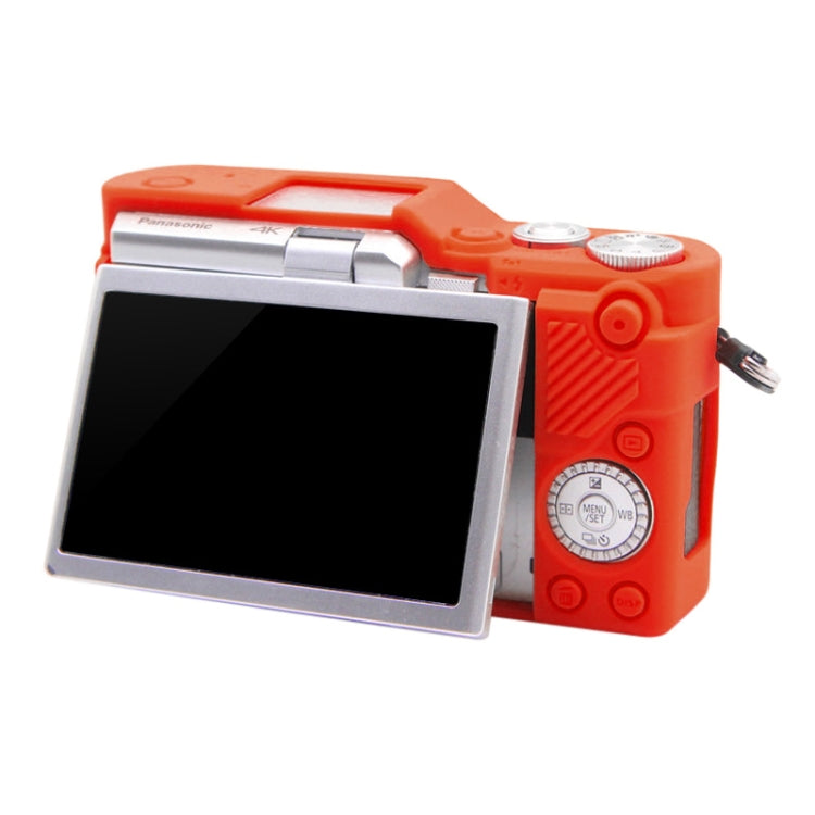 PULUZ Soft Silicone Protective Case for Panasonic Lumix GF10(Red) - Protective Case by PULUZ | Online Shopping South Africa | PMC Jewellery | Buy Now Pay Later Mobicred