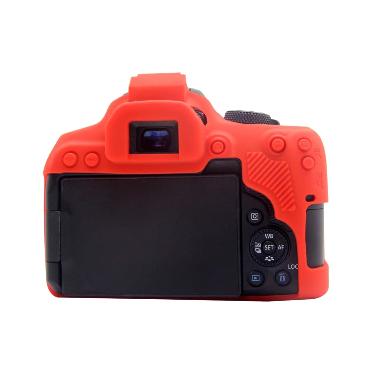 PULUZ Soft Silicone Protective Case for Canon EOS 850D(Red) - free shipping - PMC TechLife - Order now!