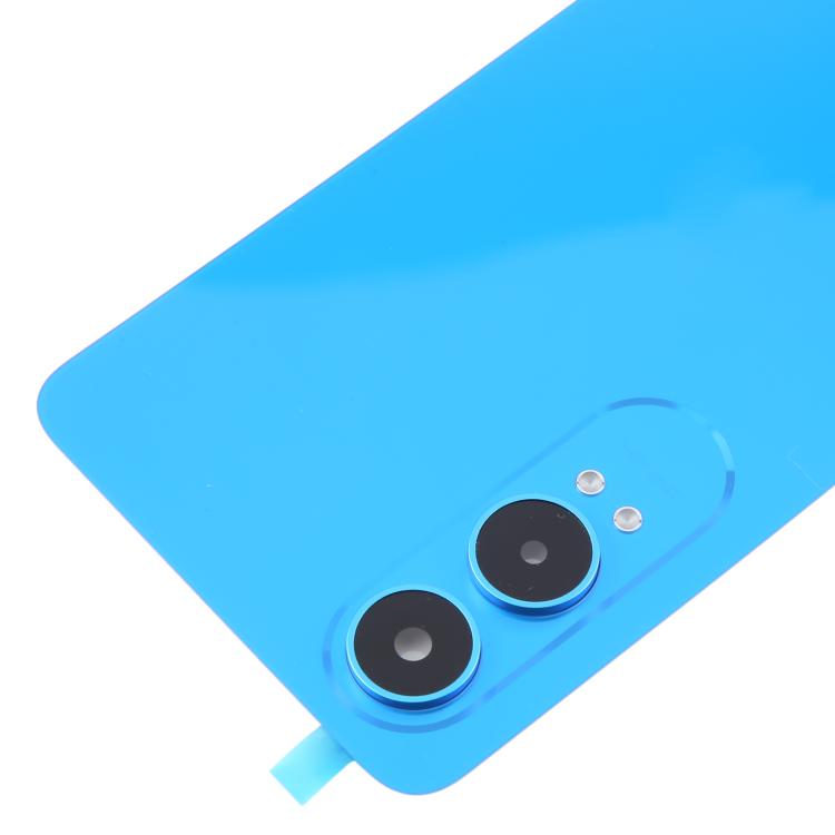 For OnePlus Nord CE4 Lite Plastic Back Cover with Camera Lens Cover(Blue) - free shipping - PMC TechLife - Order now!