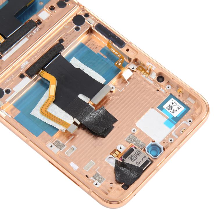 For Motorola Razr+ 2024 Original LCD Screen Digitizer Full Assembly with Frame (Gold) - free shipping - PMC TechLife - Order now!
