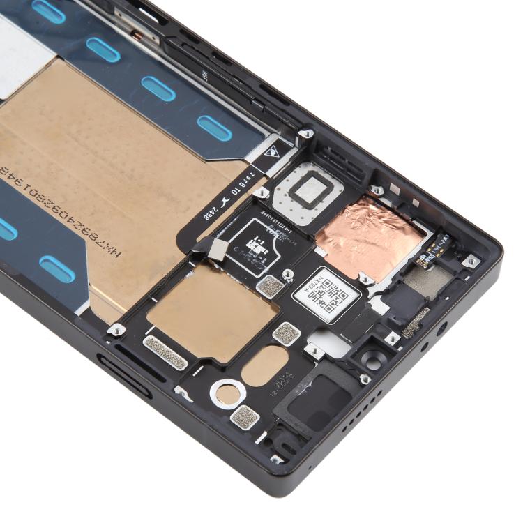 For ZTE nubia RedMagic 10 Pro+ Middle Frame Bezel Plate with In-Display Fingerprint Sensor Flex Cable (Black) - free shipping - PMC TechLife - Order now!