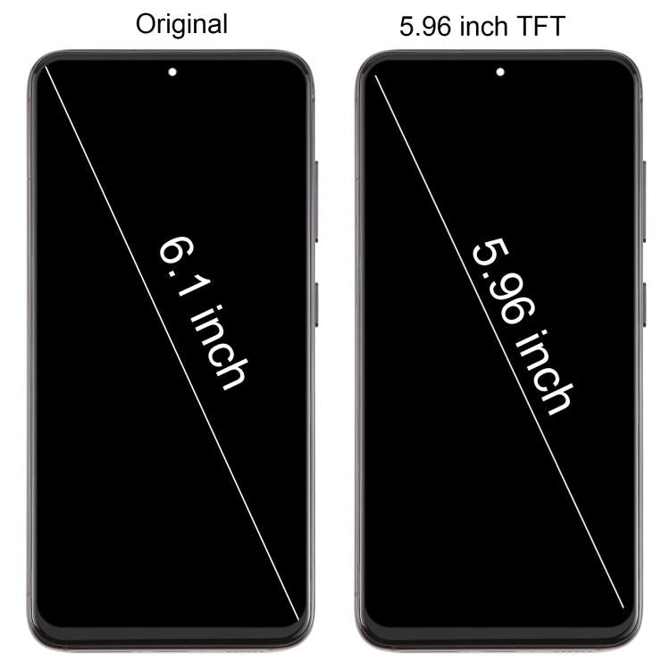 For Samsung Galaxy S23 SM-S911B EU Version 5.96 inch TFT LCD Screen Digitizer Full Assembly with Frame, Not Supporting Fingerprint Identification (Silver) - free shipping - PMC TechLife - Order now!