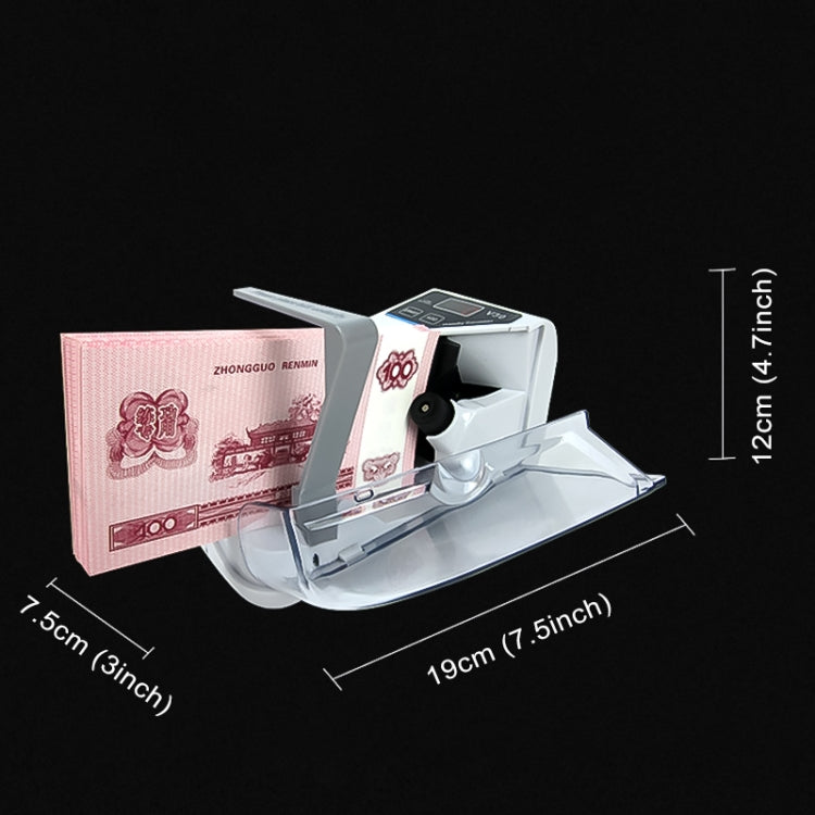V30 Mini Portable Multi Paper Currency Counting Money Counter, US Plug - Others by PMC TechLife | Online Shopping South Africa | PMC TechLife