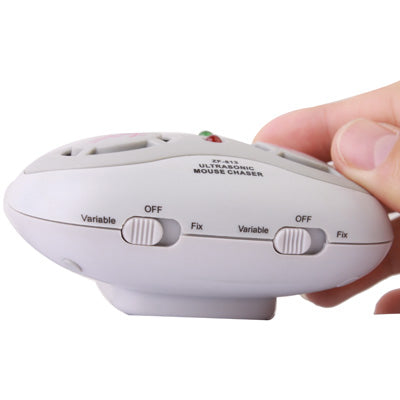 Dual Ultrasonic Sensor Mouse Chaser(White) - Repellents by PMC Jewellery | Online Shopping South Africa | PMC Jewellery | Buy Now Pay Later Mobicred