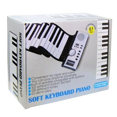 Datopal 61 Key Roll Up Soft Keyboard Piano MIDI - Keyboard Instruments Accessories by PMC Jewellery | Online Shopping South Africa | PMC Jewellery | Buy Now Pay Later Mobicred