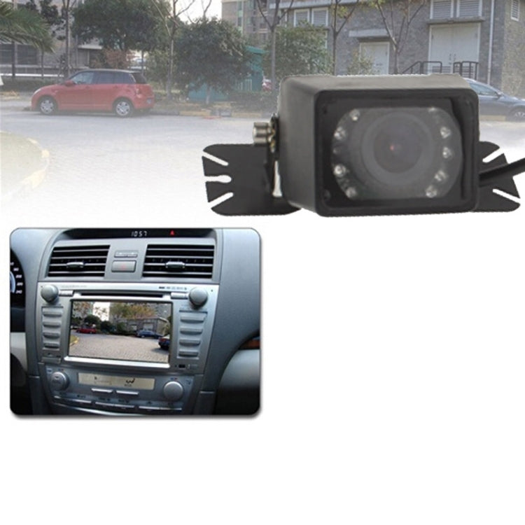 LED Sensor Car Rear View Camera, Support Color Lens/135��Viewable / Waterproof & Night Sensor function (E327)(Black) - Rear View Cameras by PMC TechLife | Online Shopping South Africa | PMC TechLife | Buy Now Pay Later Mobicred