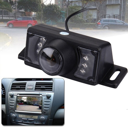 2.4G Wireless GPS Car Rear View Night Vision Reversing Backup Camera with 7 LED , Wide viewing angle: 120°(WX320EBS)(Black) - Rear View Cameras by PMC Jewellery | Online Shopping South Africa | PMC Jewellery | Buy Now Pay Later Mobicred