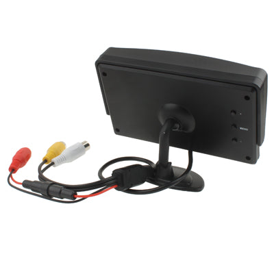 4.3 inch TFT LCD Car Rearview Monitor with Stand and Sun Shade(Black) - Rearview Monitors by PMC Jewellery | Online Shopping South Africa | PMC Jewellery | Buy Now Pay Later Mobicred