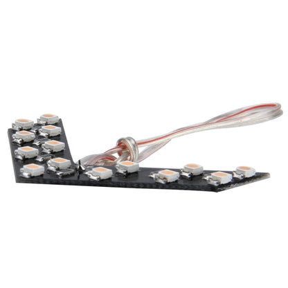 14 LED 3528 SMD Arrows Light for Car Side Mirror Turn Signal (Pairs)(Pink Light) - Arrow Turn Lights by PMC Jewellery | Online Shopping South Africa | PMC Jewellery | Buy Now Pay Later Mobicred