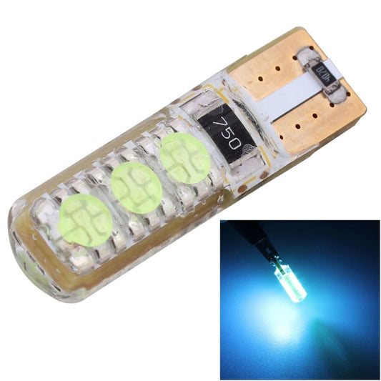 10 PCS T10 3W 300LM Silicone 6 LED SMD 5050 Car Clearance Lights Lamp, DC 12V - Clearance Lights by PMC Jewellery | Online Shopping South Africa | PMC Jewellery | Buy Now Pay Later Mobicred