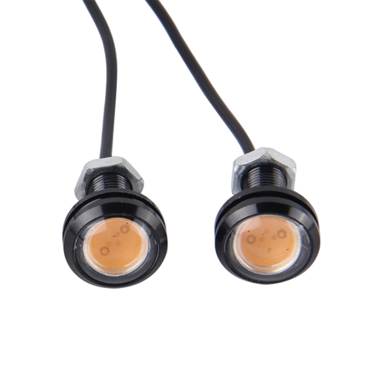 2 PCS 3W  Waterproof Eagle Eye light LED Light for Vehicles, Cable Length: 60cm(Pink Light) - free shipping - PMC TechLife - Order now!