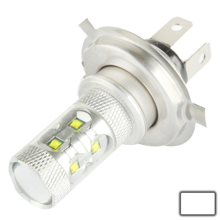 H4 60W White 12 CREE LED Fog Light for Vehicles, DC 12-30V - Fog / Driving Lights by PMC Jewellery | Online Shopping South Africa | PMC Jewellery | Buy Now Pay Later Mobicred