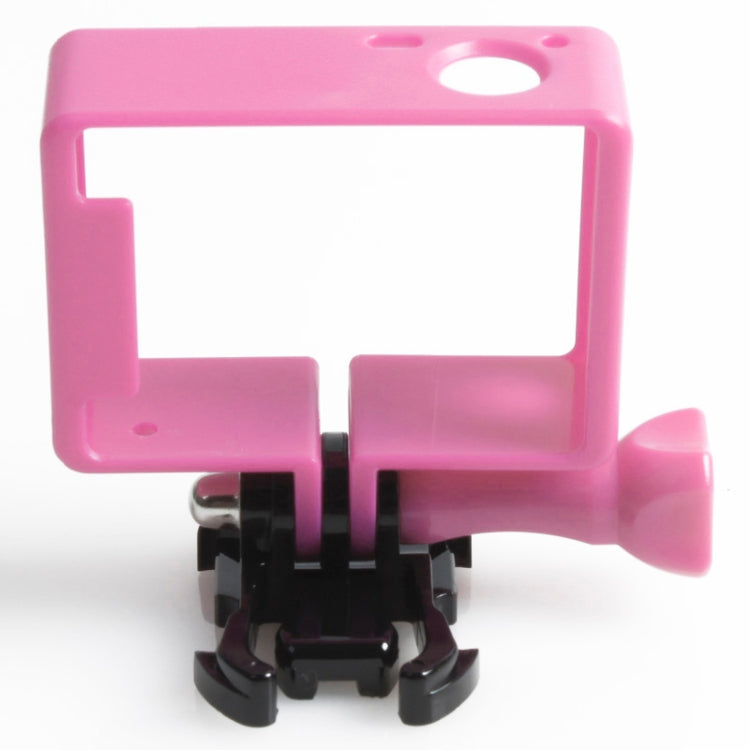 TMC High Quality Tripod Cradle Frame Mount Housing for GoPro HERO4 /3+ /3, HR191(Pink) - Protective Frame by TMC | Online Shopping South Africa | PMC Jewellery | Buy Now Pay Later Mobicred