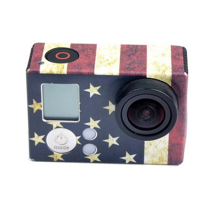 Retro US Flag Pattern Case Sticker for GoPro HERO3+ /3 - Stickers by PMC Jewellery | Online Shopping South Africa | PMC Jewellery | Buy Now Pay Later Mobicred