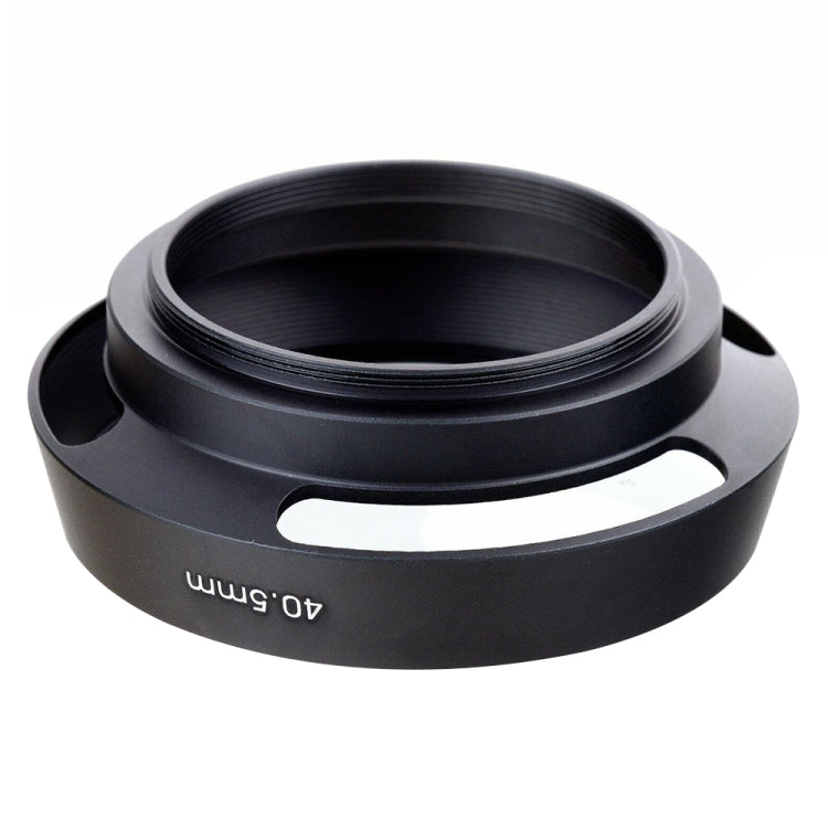 40.5mm Metal Vented Lens Hood for Leica(Black) - free shipping - PMC TechLife - Order now!