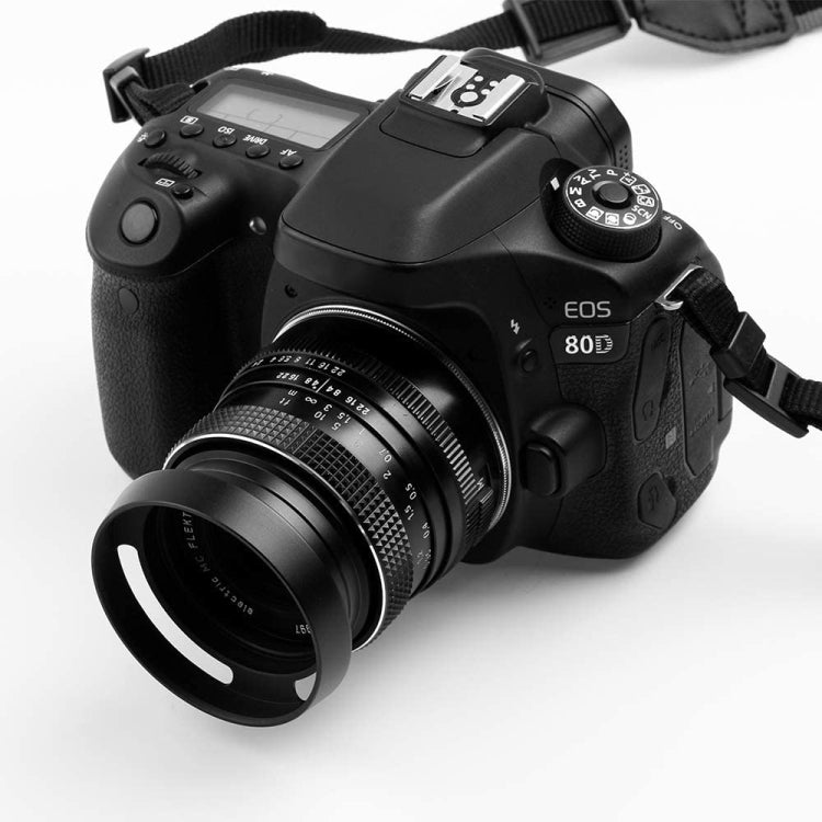 40.5mm Metal Vented Lens Hood for Leica(Black) - free shipping - PMC TechLife - Order now!