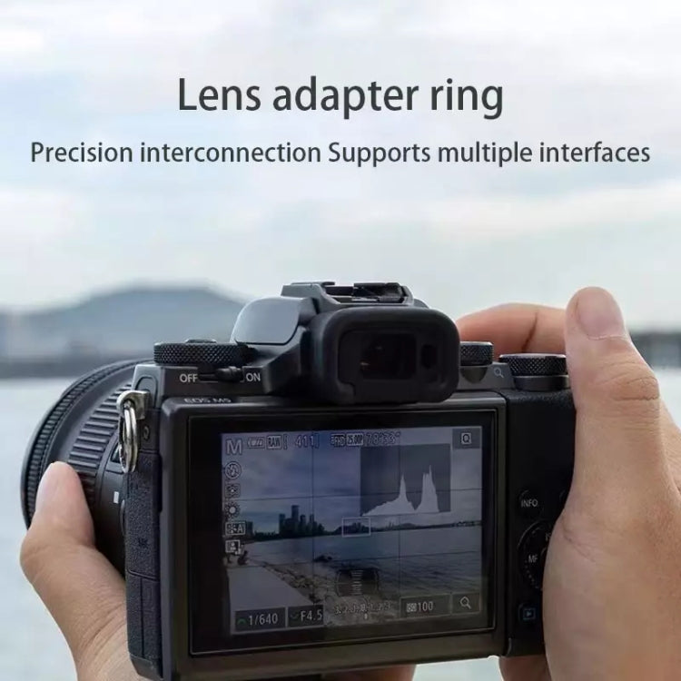 MD-M4/3 Lens Mount Stepping Ring(Black) - free shipping - PMC TechLife - Order now!