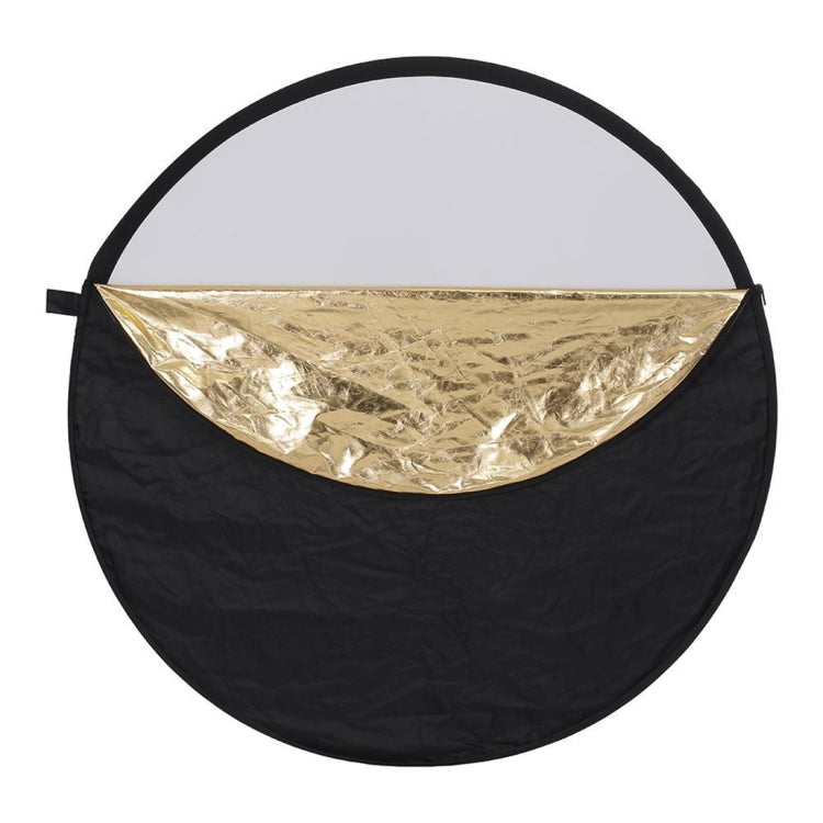 110cm 5 in 1 (Silver / Translucent / Gold / White / Black) Folding Photo Studio Reflector Board - free shipping - PMC TechLife - Order now!