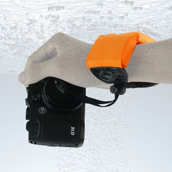 Submersible Floating Bobber Hand Wrist Strap for GoPro Hero12 Black / Hero11 /10 /9 /8 /7 /6 /5, Insta360 Ace / Ace Pro, DJI Osmo Action 4 and Other Action Cameras(Green) - Floaty Sponge by PMC Jewellery | Online Shopping South Africa | PMC Jewellery | Buy Now Pay Later Mobicred