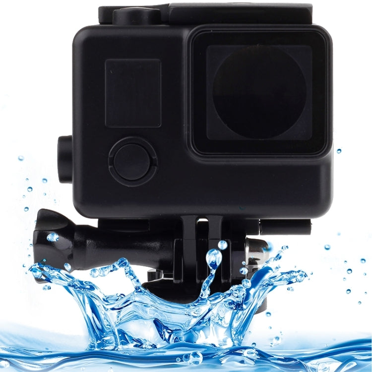 Black Edition Waterproof Housing Protective Case with Buckle Basic Mount for GoPro HERO4 /3+,  Waterproof Depth: 10m(Black) - Waterproof Cases by PMC TechLife | Online Shopping South Africa | PMC TechLife | Buy Now Pay Later Mobicred
