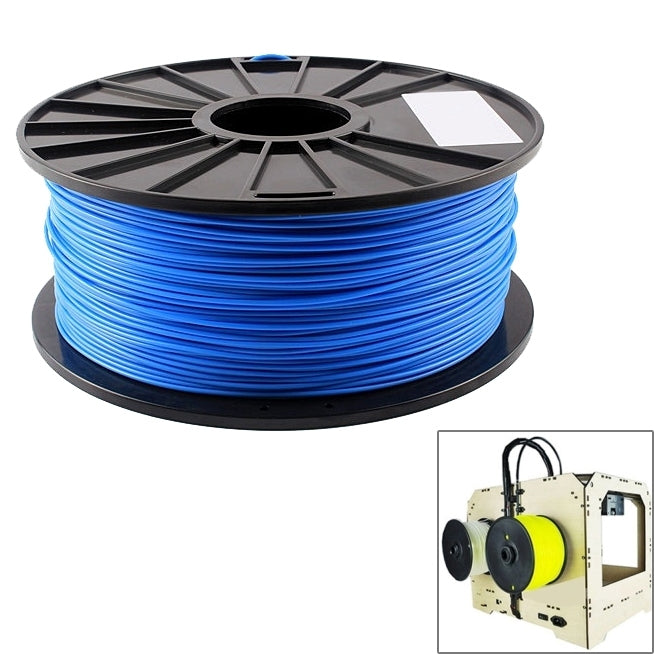 ABS 3.0 mm Fluorescent 3D Printer Filaments, about 135m(Blue) - Consumables by PMC TechLife | Online Shopping South Africa | PMC TechLife | Buy Now Pay Later Mobicred