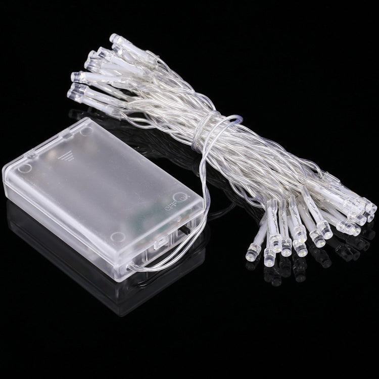 2m String Decoration Light, For Christmas Party, 20 LED 2-Mode Flash, Battery Powered (Warm White) - Holiday Lights by PMC TechLife | Online Shopping South Africa | PMC TechLife | Buy Now Pay Later Mobicred