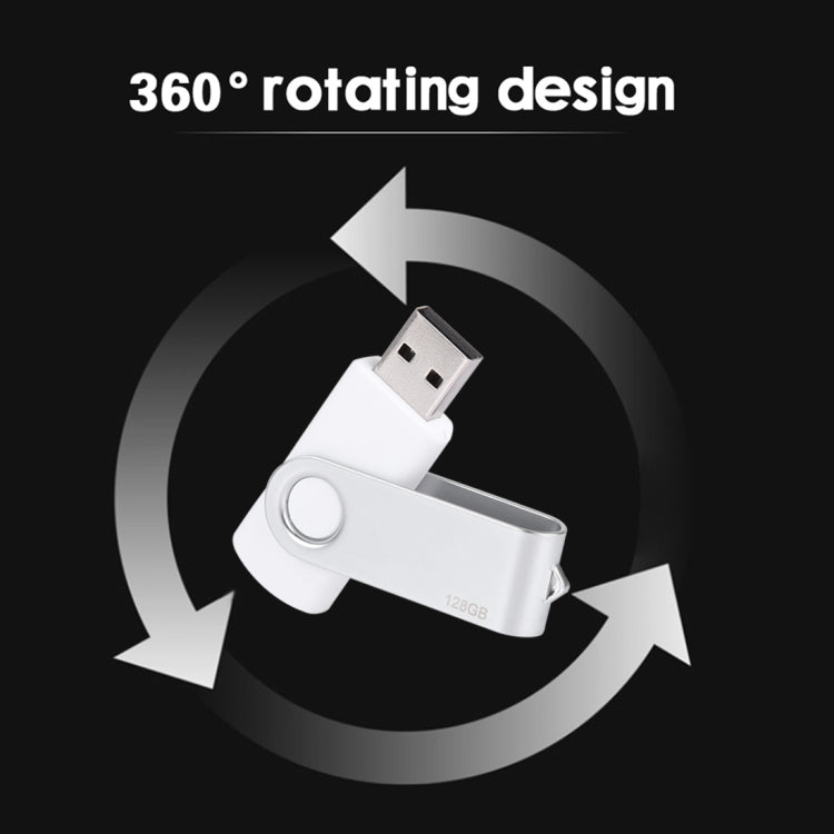 128GB Twister USB 2.0 Flash Disk - USB Flash Drives by PMC Jewellery | Online Shopping South Africa | PMC Jewellery | Buy Now Pay Later Mobicred