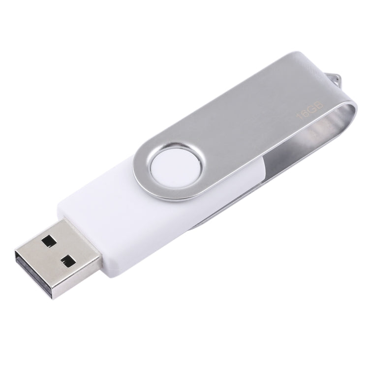 16GB Twister USB 2.0 Flash Disk(White) - USB Flash Drives by PMc TechLife | Online Shopping South Africa | PMc TechLife | Buy Now Pay Later Mobicred