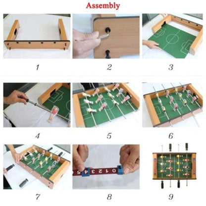 DIY Tabletop Football Game(Yellow) - DIY Developmental Toys by PMC Jewellery | Online Shopping South Africa | PMC Jewellery | Buy Now Pay Later Mobicred