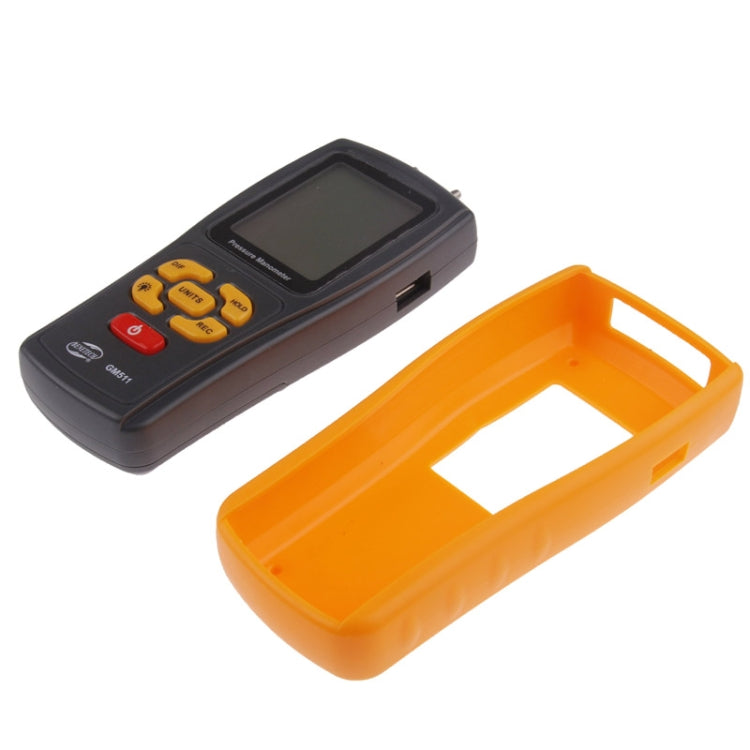 BENETECH GM511 LCD Display Pressure Manometer(Yellow) - free shipping - PMC Jewellery - Order now!