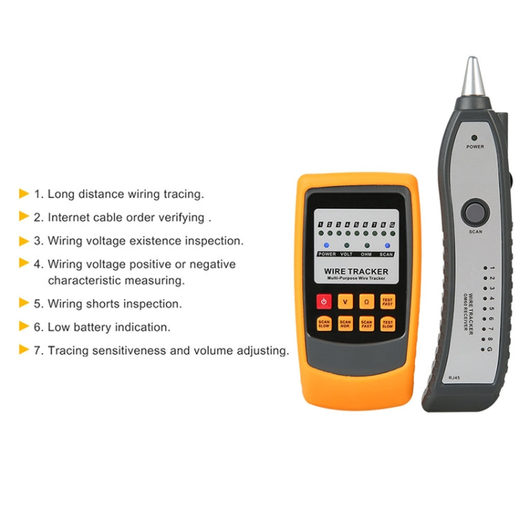 BENETECH GM60 Handheld Multi-Purpose Wire Tracker - Other Tester Tool by BENETECH | Online Shopping South Africa | PMC Jewellery | Buy Now Pay Later Mobicred